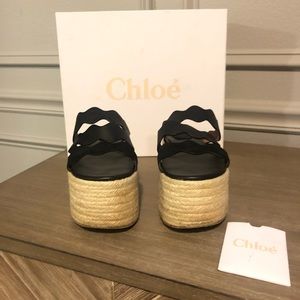Chloe Calzature platform sandal! 💯authentic!